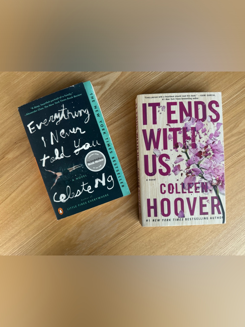 'It Ends With Us' and ‘Everything I Never Told You’